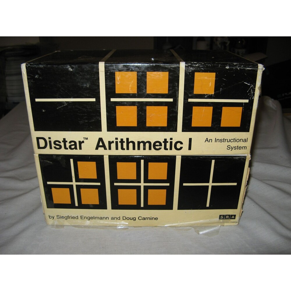 Distar Arithmetic 1 Teachers Material Box Set Siegfried Engelmann Home School
